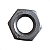 Kit 100 Porcas Sextava 5/16" Largura 1/2" em Ferro Galvanizada - Imagem 4