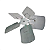 Hélice Metálica Trane 5 Pás 22" Eixo 1/2 56cm FAN00063B - Imagem 3