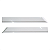 Lateral Plástica Ar Piso Teto Trane 48 a 60.000 BTU/h - Imagem 1