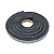 Fita Elastomérica Adesiva 13x13mm 2,10m Cinza/Preta - Imagem 4