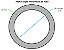 Tubo Esponjoso Cinza Epex/Polipex 66mm 2 5/8" x 10 mm - Imagem 5