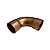 Curva de Cobre Soldável 2" 90º 2" x 90 C90200 - Imagem 1