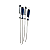 Vara Suspensão Lava-Roupa GE 8kg 10kg Kit 4pçs 228C3 038G001 - Imagem 2