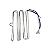 Resistência Evaporador Refrigerador Electrolux RFE38 127V - Imagem 1