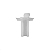 Suporte Bucha Aparador Agua Refrigerador Consul 280L Kit 6un - Imagem 1