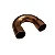 Curva de Cobre 3/8" 180° Parede 1/32" C180038 Solda - Imagem 1