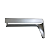 Puxador da Porta Freezer Refrigerador Cinza Brastemp W10285430 - Imagem 2