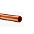 Tubo de Cobre Rígido 5/8" Parede 1/32" 1M - Imagem 1
