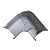 Curva Plana Regulável CDR60 P/ Canaleta PDR60 Perfiltec 11021005 - Imagem 3