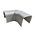 Curva Plana Regulável CDR60 P/ Canaleta PDR60 Perfiltec 11021005 - Imagem 1