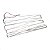 Resistência do Evaporador Refrigerador Bosch KDU44 KSU44 267W 220V 473413 - Imagem 3