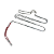 Resistência de Degelo P/ Refrigerador Consul CRD36 CRD39 CRG36 - Imagem 2