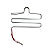Resistência de Degelo P/ Refrigerador Consul CRD36 CRD39 CRG36 - Imagem 1