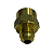 Redução 1/2" SAE Fêmea x 3/8" SAE Macho 20-137 - Imagem 3