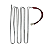 Resistência do Evaporador P/ Refrigerador Electrolux DF35 70002043 - Imagem 1