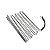 Resistência do Evaporador P/ Refrigerador Electrolux DF34 DF36 DF37 - Imagem 2