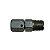 Adaptador Zincado Macho 5/16 x Fêmea 1/4 NTP KIT 10UN - Imagem 3