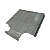 Bandeja Em Chapa Galvanizada C/ Abas Laterais 85cmx81cm - Imagem 2