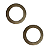 Arruela Bronze da Polia do Cesto Brastemp Antiga 2180 Kit 2Un - Imagem 1