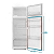 Gaxeta Magnética Refrigerador Prosdócimo Aba 127x71cm - Imagem 4