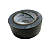 Fita Adesiva Plástica Preta Silvertape 48mm X 30M C/ref Rolo - Imagem 1