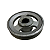 Polia Ferro Fundido B-140 1 Canal Perfil B 140mm FURO 1 1/8 - Imagem 1