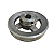 Polia De Alumínio 1 Canal B 150mm Furo 1  25,04mm c/ Chaveta - Imagem 3
