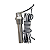 Aquecedor Carter Haste Inox 9cm 400w 120v P/ Chillers Rtag C/ Cabo - Imagem 1
