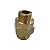 Adaptador Roscado Em Latão 1 1/4" X 1 1/16" Diâmetro Interno 5/8" - Imagem 1