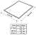 Gaxeta P/ Freezer Horizontal Prosdócimo Fh 150 635 X 635 Mm 3K69 - Imagem 3