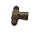 Tee Regular 1/4" Sae Macho X 1/4" Sae Macho X 1/4" Sae Fêmea - Imagem 4