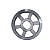 Polia De Ferro Fundido 2 Canais Bb285 Perfil 2V Diâmetro 285mm SHE05447 BB285 - Imagem 1
