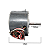 Motor Ventilador Philco 27.000 Btu/H 1/8Cv 220V Fixação Por Tirantes - Imagem 2