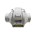 Exaustor Axial Turbo In-Line 100Mm Exl 100Mm-02 45W 220V - Imagem 1