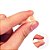 Anel Batoque Silicone Profissional 50 Unid. - Imagem 2