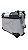 BAU MOTO LATERAL 36L-T-X ALUMINIO TRONOS (PAR) - Imagem 4