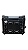 BAU MOTO LATERAL 36L-T-X ALUMINIO PRETO TRONOS (PAR) - Imagem 3