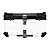 BAU MOTO TRASEIRO 60L-T-X ALUMINIO TAMPA PRETA E BAU BRANCO TRONOS - Imagem 1