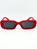 ÓCULOS DE SOL HYPE RETRO - VERMELHO C/PRETO - Imagem 2