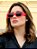 ÓCULOS DE SOL HYPE RETRO - VERMELHO C/PRETO - Imagem 4