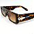 ÓCULOS DE SOL ATENAS - ANIMAL PRINT COM DOURADO - Imagem 5