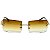 ÓCULOS DE SOL TEXAS - MARROM DEGRADÊ COM DOURADO - Imagem 4