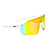 ÓCULOS DE SOL ESPORTIVO ICE - BRANCO COM LARANJA ESPELHADO - Imagem 3