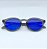 ÓCULOS DE SOL ESPORTIVO FIRE - CINZA C/ AZUL ESPELHADO (unissex) - Imagem 5