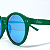 ÓCULOS DE SOL VIBES - VERDE C/ AZUL ESPELHADO (unissex) - Imagem 5