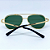 ÓCULOS DE SOL AVIADOR FOX - VERDE COM DOURADO (unissex) - Imagem 5
