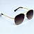 ÓCULOS DE SOL AVIADOR FOX - PRETO DEGRADÊ C/ DOURADO - Imagem 1