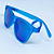 ÓCULOS DE SOL ESPORTIVO POLARIZADO ZOOM - AZUL BEBE C/AZUL ESPELHADO - Imagem 4