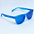 ÓCULOS DE SOL ESPORTIVO POLARIZADO ZOOM - AZUL BEBE C/AZUL ESPELHADO - Imagem 3