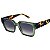 ÓCULOS DE SOL MILÃO - VERDE CLEAR C/ ANIMAL PRINT - Imagem 4